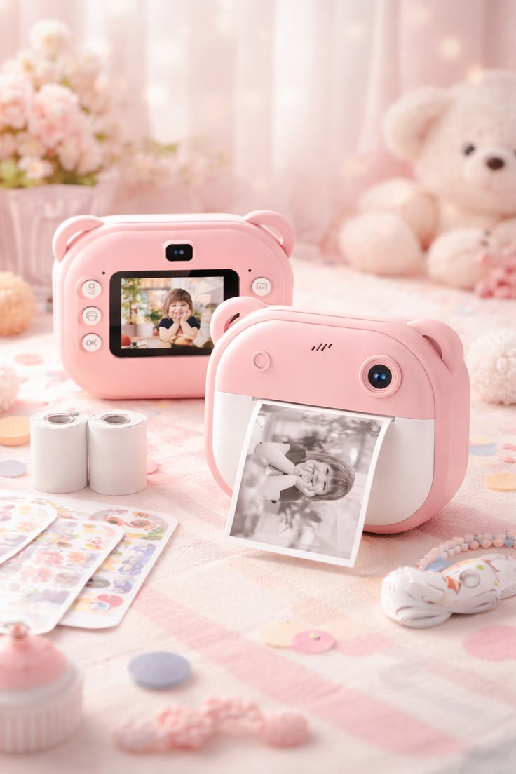 HPRT Z5S Pocket Photo Printer | Portable Bluetooth Sticker Printer | Wireless Instant Smartphone Photo Printer